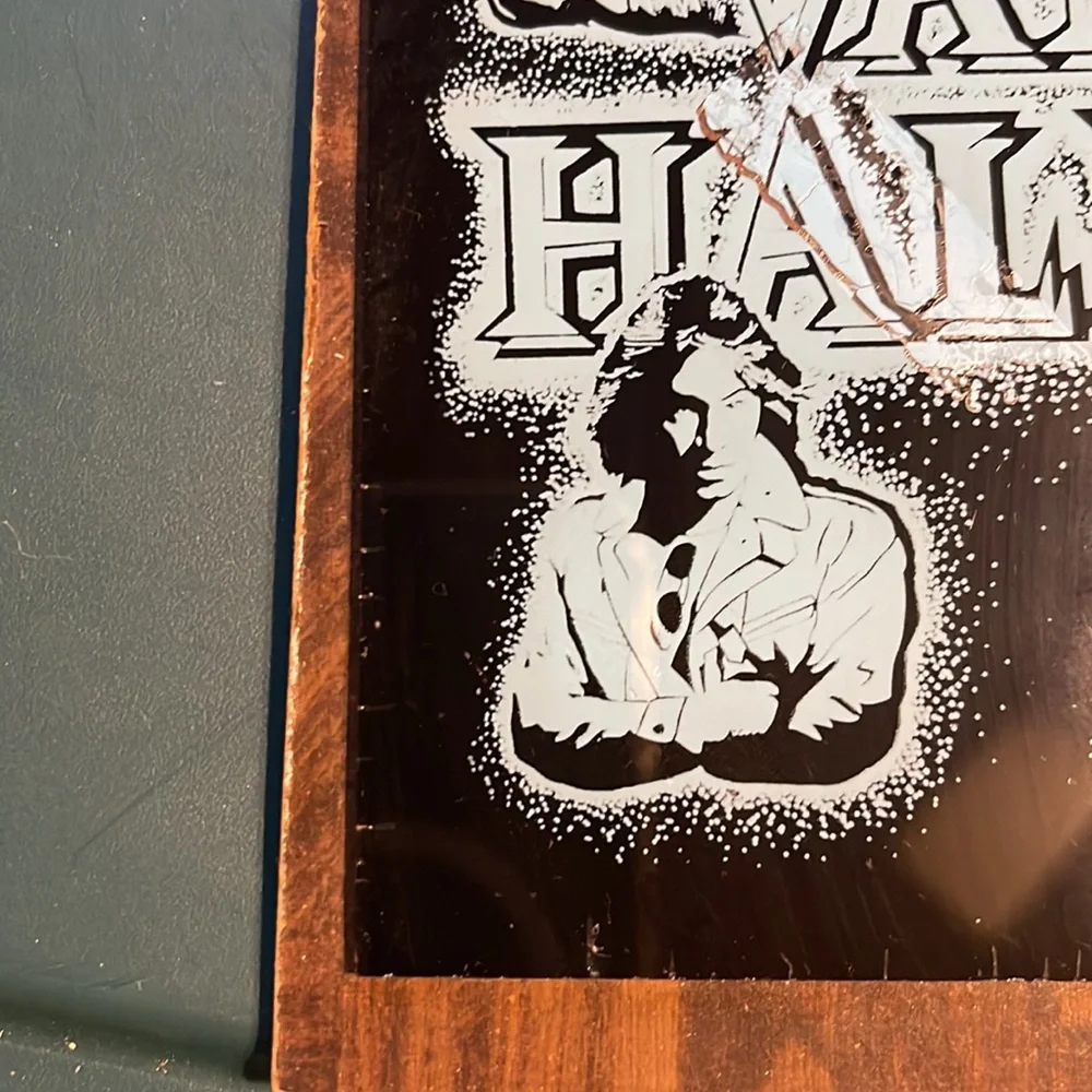 🎸🎤 Vintage Van Halen Carnival Mirror 🎤🎸